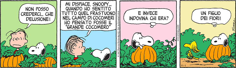 Peanuts 2014 novembre 1