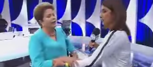 Il video di Dilma Rousseff che si sente male durante un’intervista