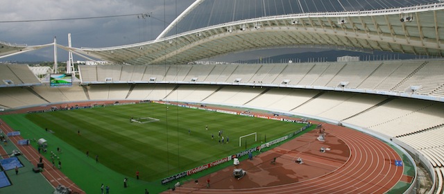 prior to the UEFA Champions League Final between AC Milan and Liverpool at the Olympic Stadium on May 22, 2007 in Athens, Greece.