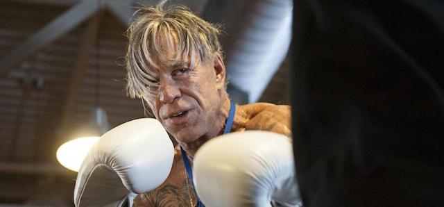 Mickey Rourke (62) durante un allenamento di pugilato a a Mosca.
(ZumaPressLaPresse)