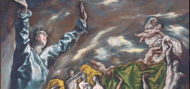 El Greco (Domenikos Theotokopoulos)
Visione di San Giovanni, 1609–14
Rogers Fund, 1956
Metropolitan Museum of Art