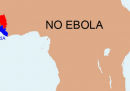 Una mappa di ebola per allarmisti