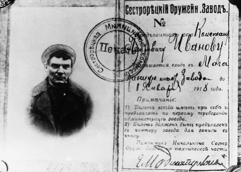 Il passaporto di Lenin