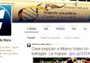 Il guaio di Corriere.it con Twitter