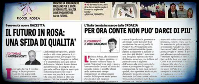 Com’è fatta la nuova Gazzetta