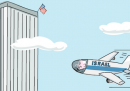 La vignetta di Haaretz sull'11 settembre