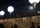 La caduta del Muro di Berlino e i palloncini