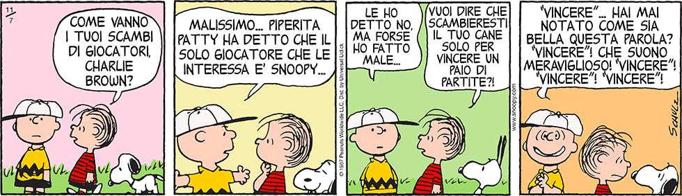 Peanuts 2014 novembre 7