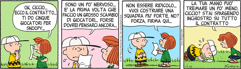 Peanuts 2014 novembre 10