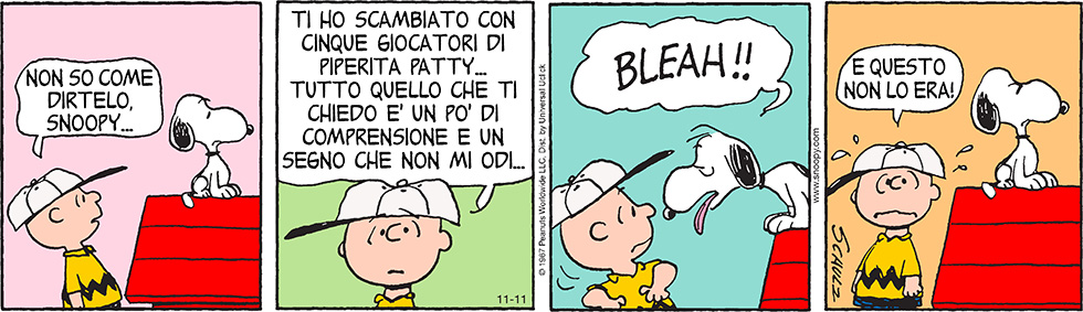 Peanuts 2014 novembre 11