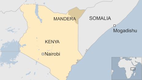 Kenya mappa