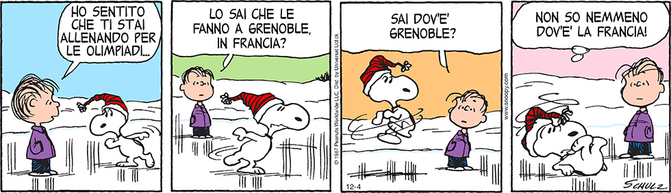 Peanuts 2014 dicembre 4