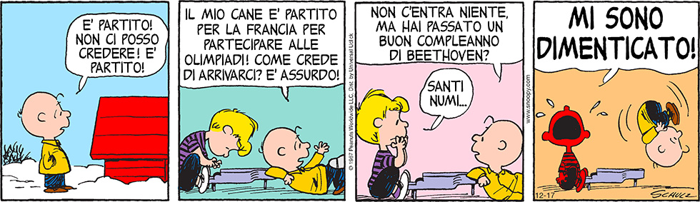 Peanuts 2014 dicembre 17