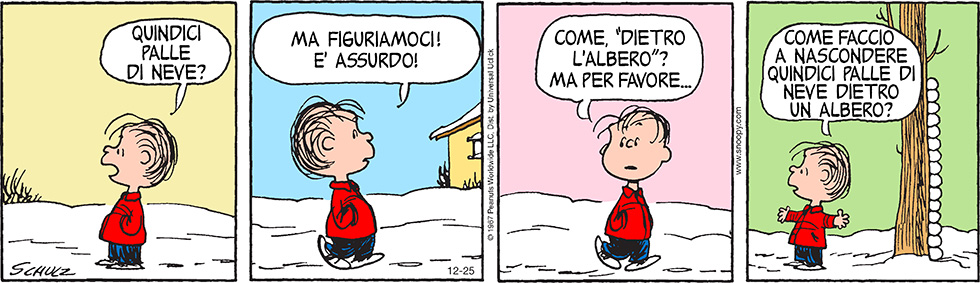 Peanuts 2014 dicembre 25