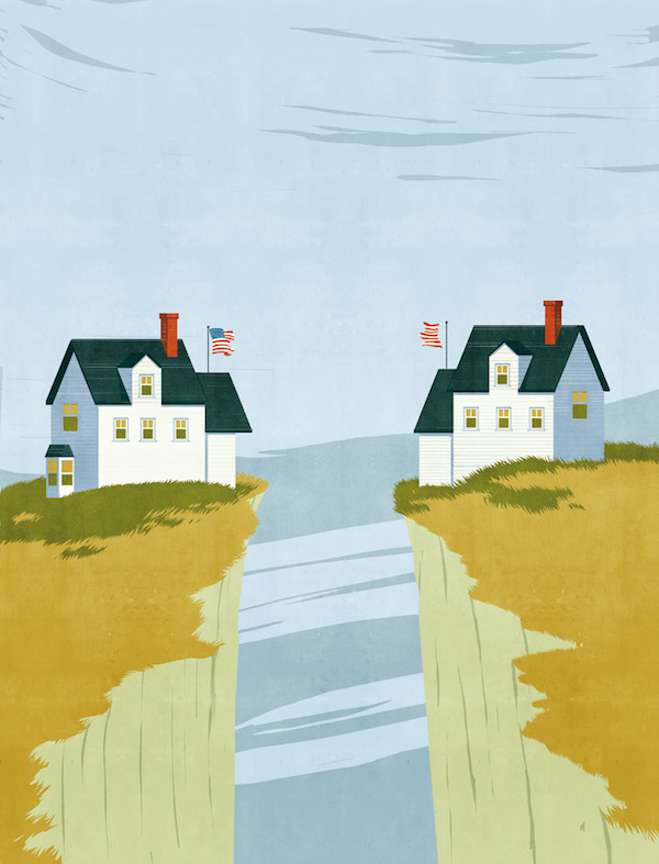 america divided impaginato