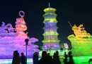 Le sculture di ghiaccio di Harbin