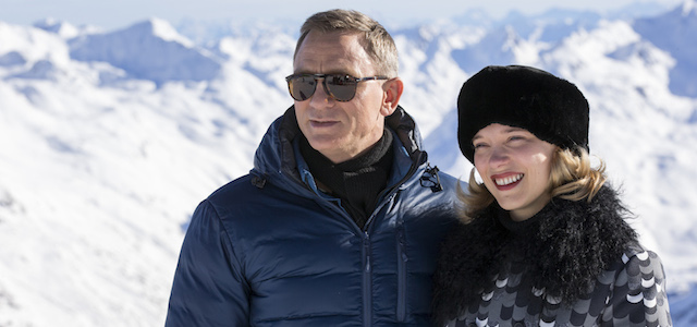 L'attore inglese Daniel Craig (46) e l'attrice francese Lea Seydoux (29) al photocall del film di James Bond Spectre a Sölden, in Austria. 
(Jan Hetfleisch/Getty Images)