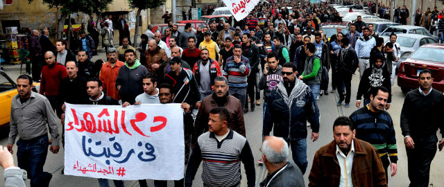 Le proteste in Egitto