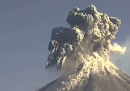 L'eruzione del vulcano Colima, in Messico 