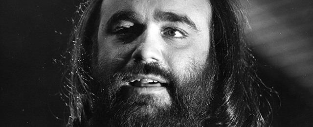 circa 1975: Pop singer Demis Roussos. (Photo by Keystone/Getty Images)