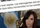 Kirchner e la morte del procuratore Nisman