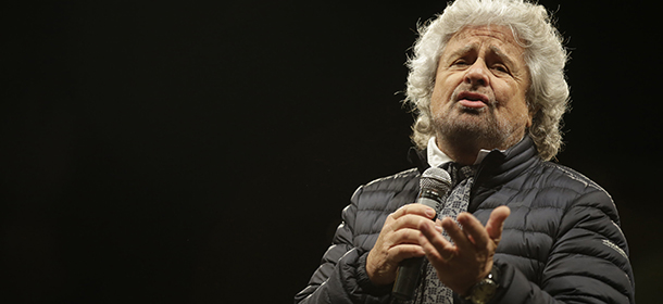 Beppe Grillo. (Vincenzo Livieri - LaPresse)