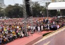 La grande messa del Papa a Manila