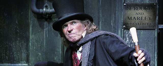 LONDON - OCTOBER 27: Actor Tommy Steele poses at a photocall to promote his role as Ebenezer Scrooge in the new stage version of "Scrooge" at the London Palladium on October 27, 2005 in London, England. The limited season will run from October 20 to January 14, 2006. (Photo by MJ Kim/Getty Images) *** Local Caption *** Tommy Steele