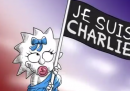 Il tributo dei Simpson per Charlie Hebdo