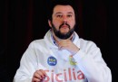 Salvini e la sua felpa in tv