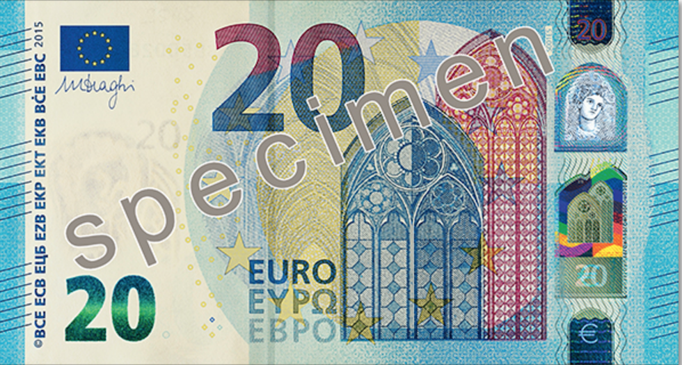Nuovi 20 euro