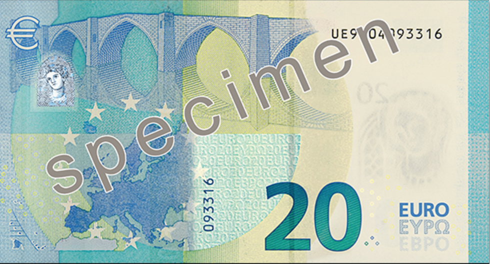 Nuovi 20 euro