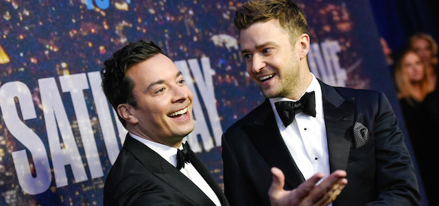 Jimmy Fallon e Justin Timberlake
(Evan Agostini/Invision/AP)