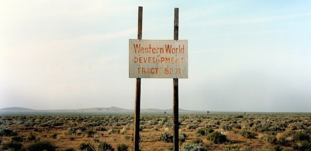 Vicino a Four Corners, in California, 1986
@ Wim Wenders/Wenders Images/Verlag der Autoren.