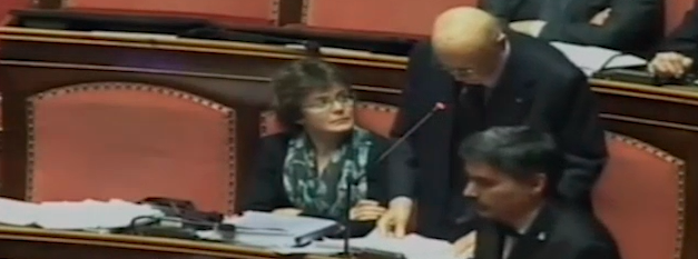 Il video dell’intervento di Giorgio Napolitano in Senato sulla Libia