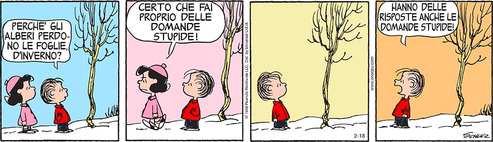 Peanuts 2015 febbraio 18