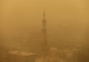 La tempesta di sabbia in Medio Oriente