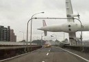 Un aereo è precipitato a Taiwan