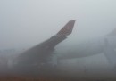 L'aereo uscito di pista a Katmandu