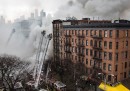 I palazzi crollati nel centro di New York