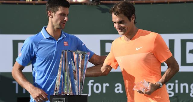 Novak Djokovic ha vinto il torneo di tennis di Indian Wells battendo Roger Federer in finale