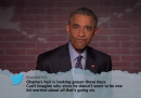 Obama legge tweet cattivi su di sé