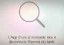 Il guaio di iTunes Store e App Store offline