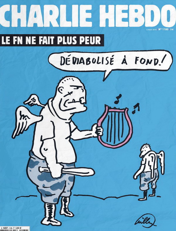 Charlie Hebdo attacca il Front National