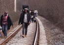I migranti uccisi lungo una ferrovia in Macedonia