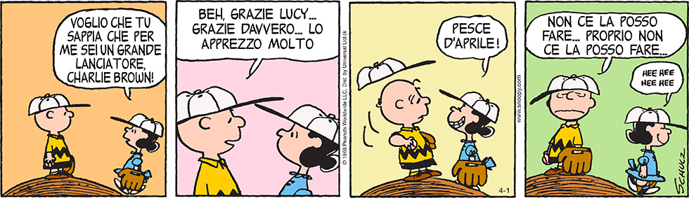 Peanuts 2015 aprile 1