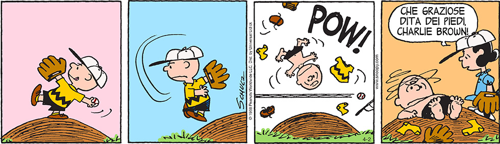 Peanuts 2015 aprile 2