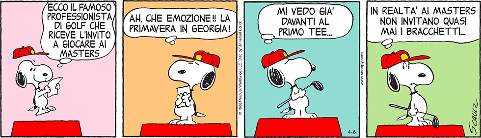 Peanuts 2015 aprile 6