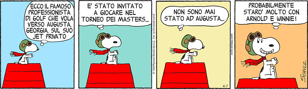 Peanuts 2015 aprile 7