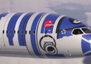 L'aereo giapponese decorato in tema Star Wars